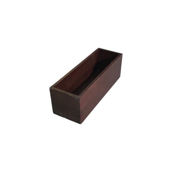 Masif Ahşap Dikdörtgen Saksı Kiralama 20x60x20 - Görsel 3